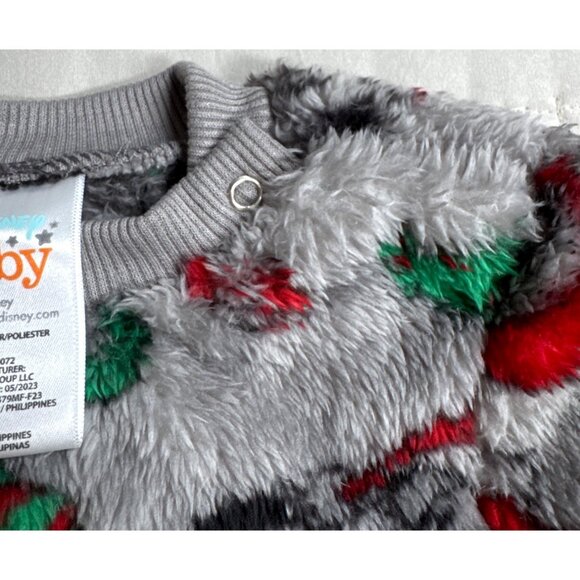 Disney Baby's Mickey Mouse CHRISTMAS Sherpa Fleece Set 24 Mo Unisex Infant NWT - Picture 6 of 8